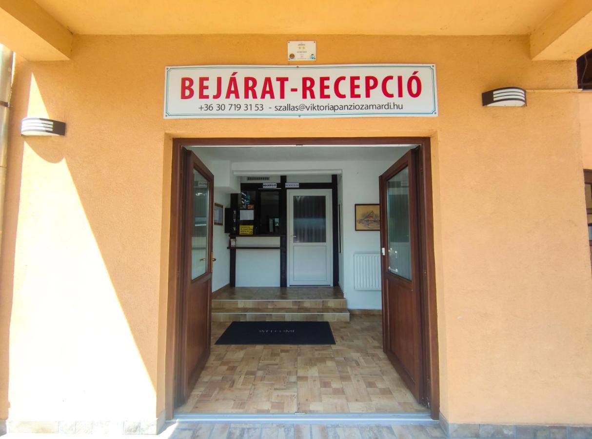 Hotel Viktoria Panzio Zamárdi Exterior foto
